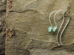 chrysoprase earrings