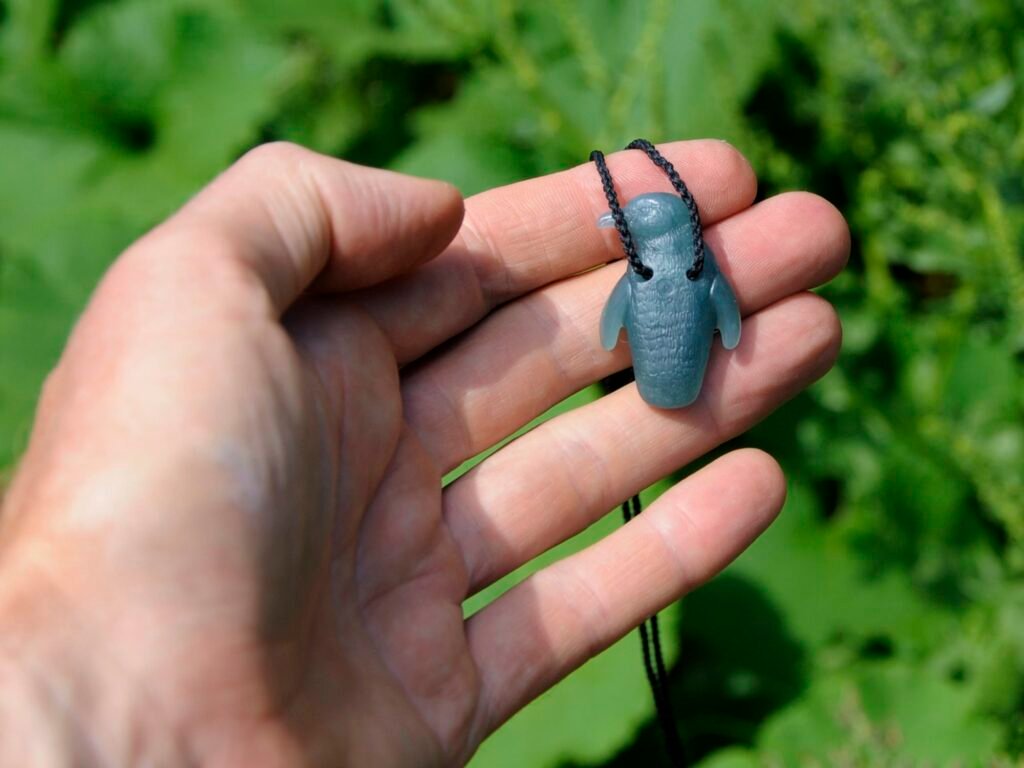 Jadeite Blue Penguin